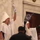 Fake KKK members are arrested during Sen. Jeff Sessions’ hearing confirmation for attorney general before the Senate Judiciary Committee on Capitol Hill in Washington, D.C., on Jan. 10, 2017.
Twitter